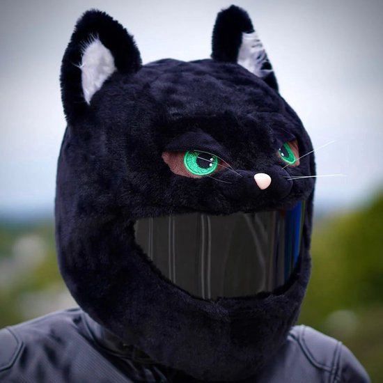 Helmet Cover - Stoned Cat