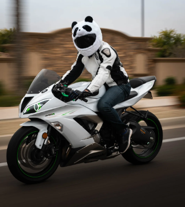Helmet Cover - Panda